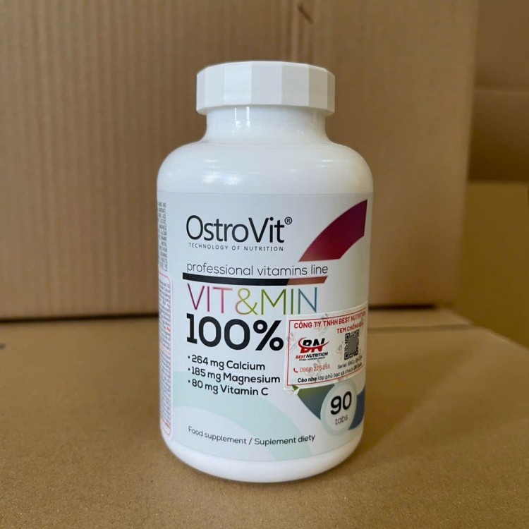 Ostrovit VIT&MIN; 100% (90 viên)