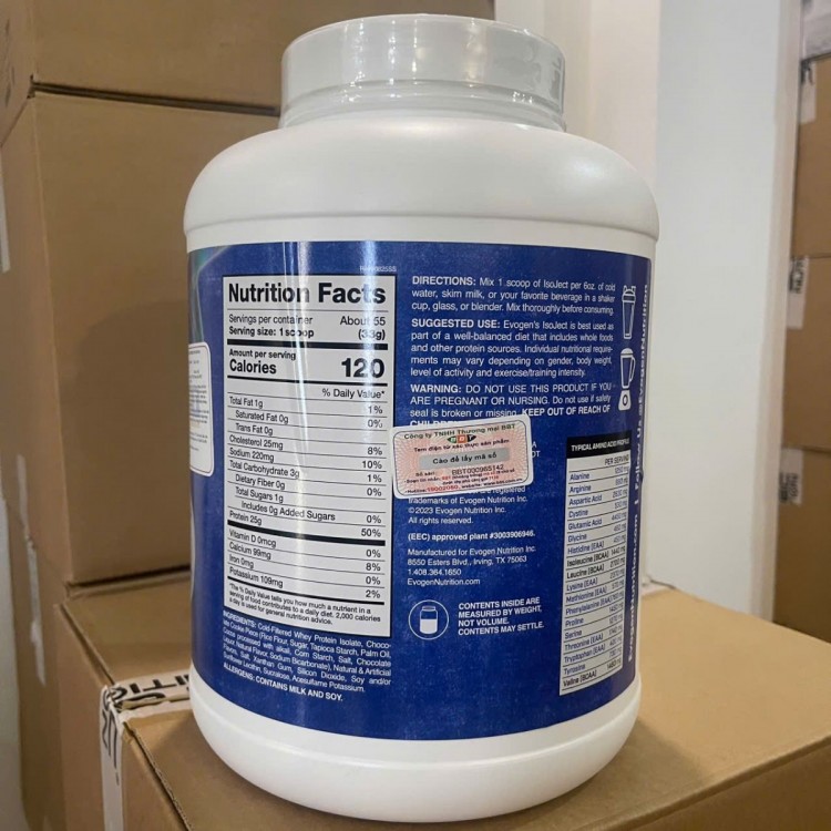 IsoJect 4lbs Evogen