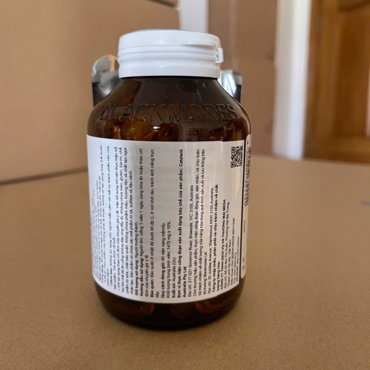 Blackmores Omega Double High Strength Fish Oil 90 viên